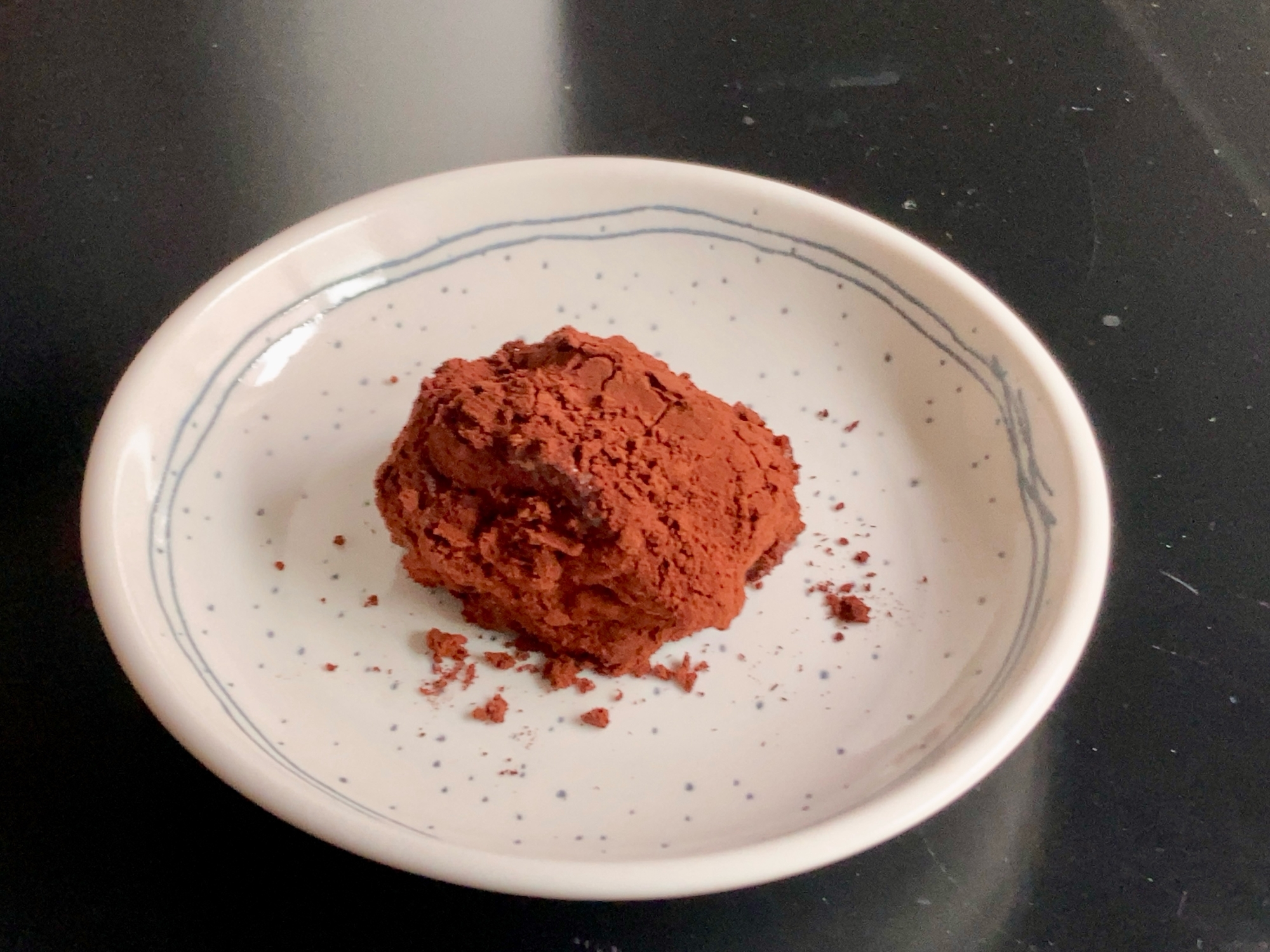 もっちり。ココアの豆腐バナナ餅