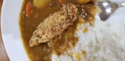 牛カツカレーにしました！美味しかったです。