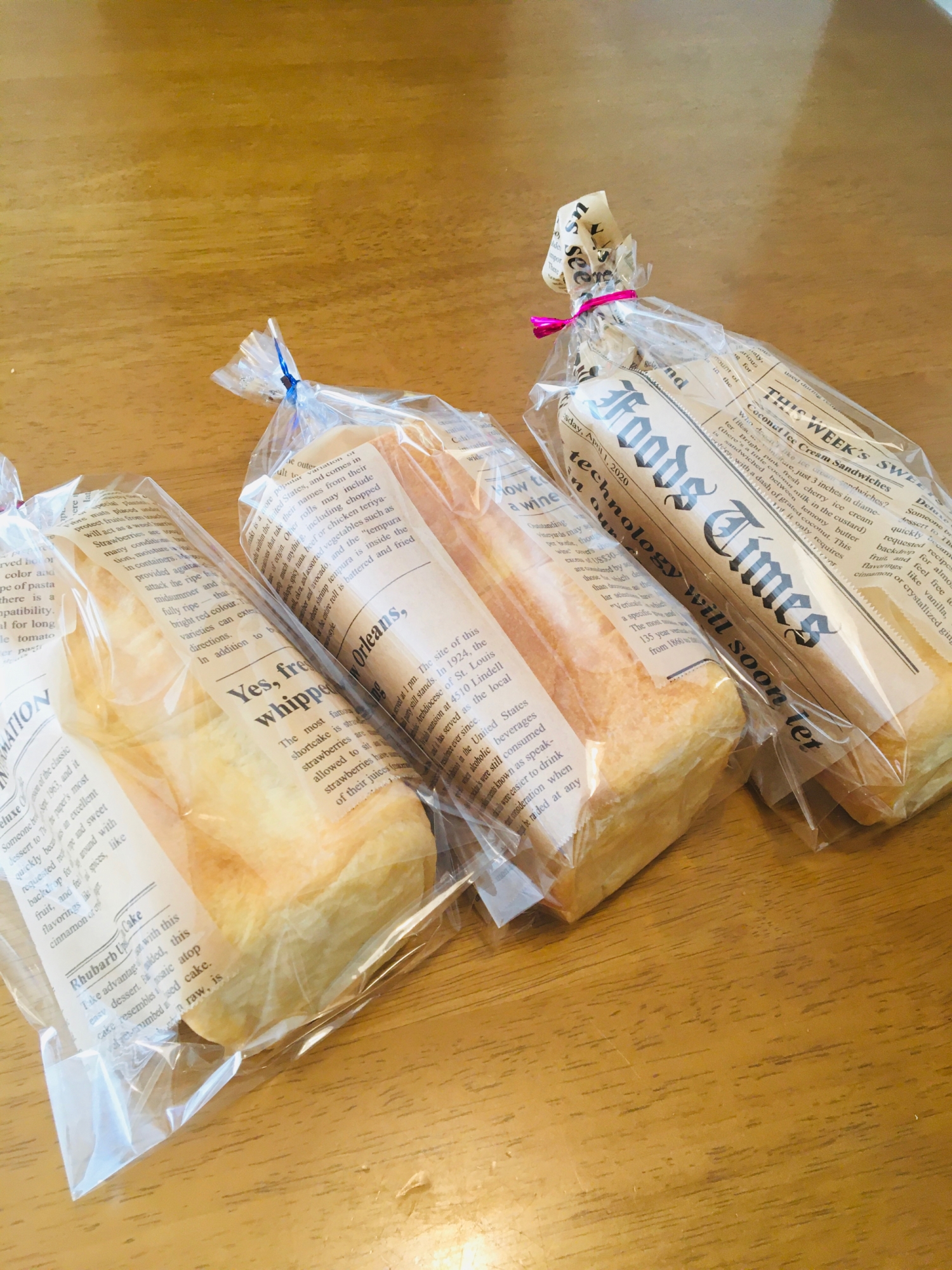 牛乳パックの型で作る生食パン　2斤分