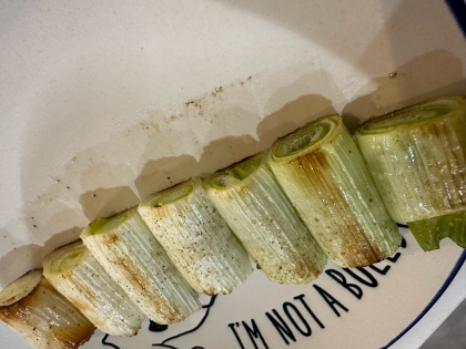 シンプル！長ネギのトースター焼き