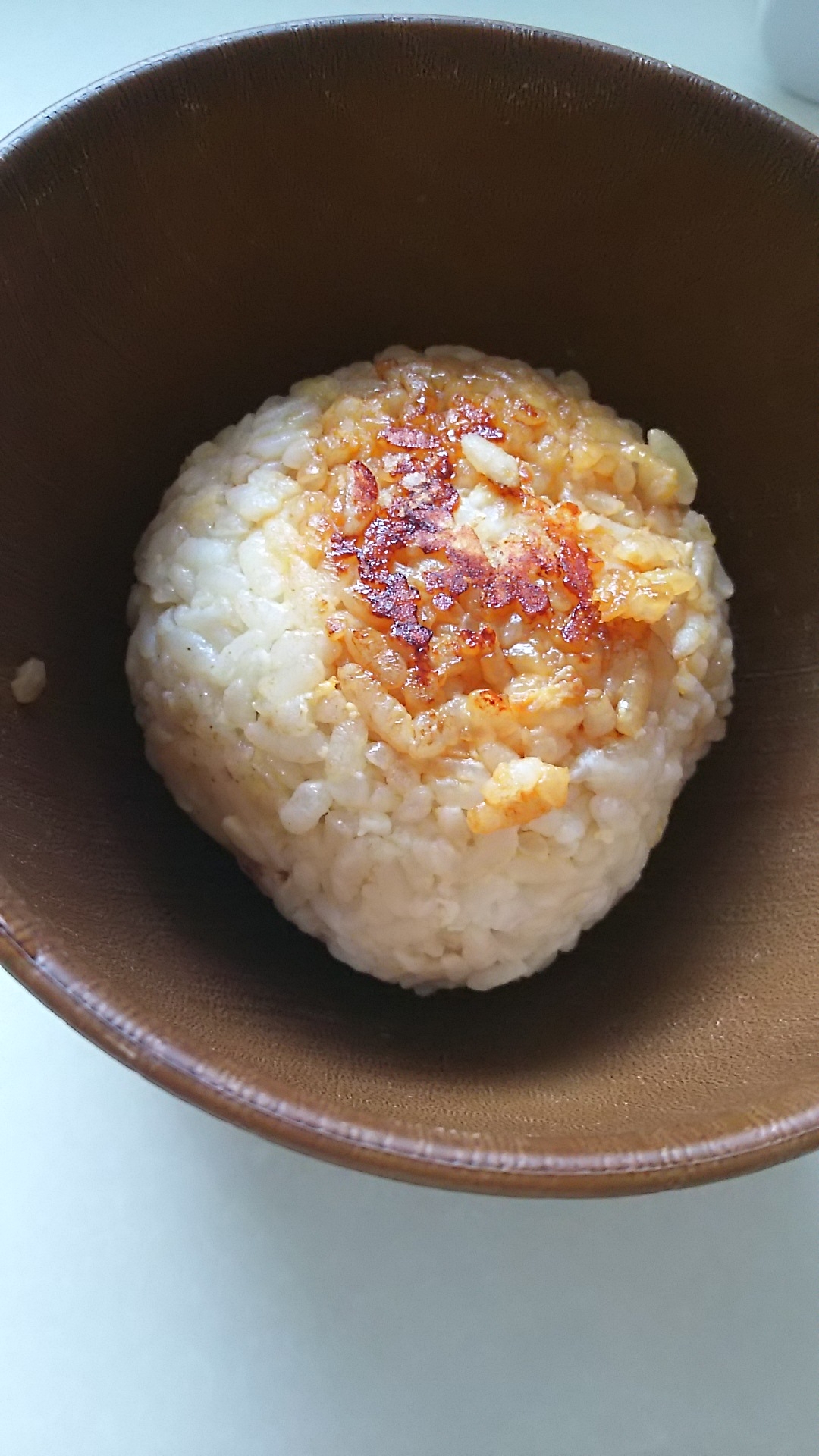 炒飯の余り物アレンジ！醤油で焼おにぎり
