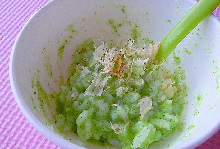 離乳食後期 ブロッコリーのおかかごはん レシピ 作り方 By へんてこぽこりんママ 楽天レシピ