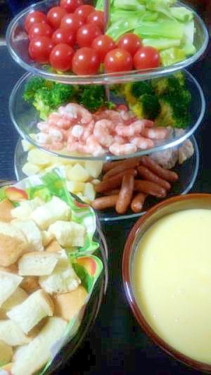 パーティーwaチーズフォンデュ!