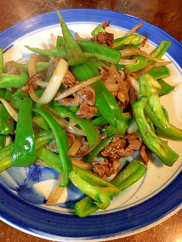 牛肉とピーマンのオイスターソース炒め レシピ 作り方 By きのこのみみ 楽天レシピ