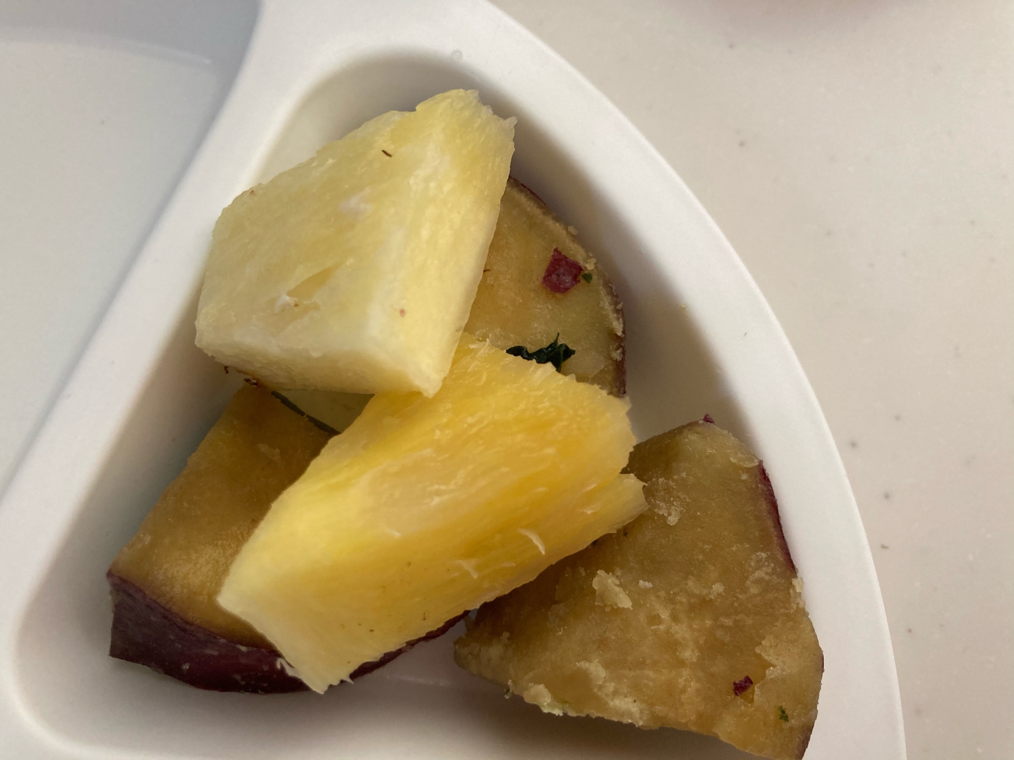 幼児食♫さつま芋とパイナップルの出汁煮