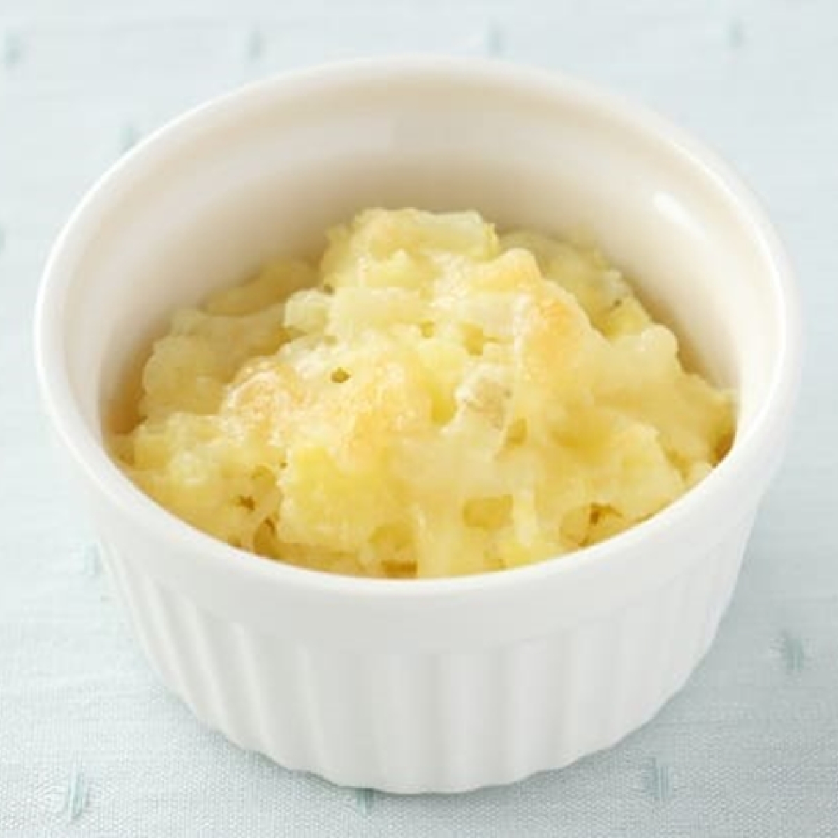 離乳食【後期】冷凍カリフラワーとポテトのチーズ焼き