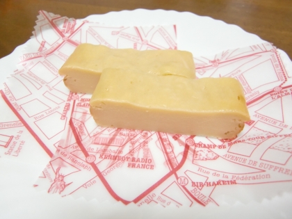 ノンオイル☆豆腐とヨーグルトと米粉のチーズケーキ風