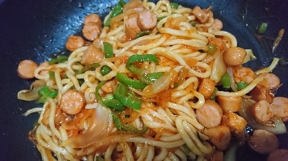 ☆ソフト麺を使った簡単ナポリタン☆