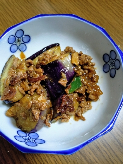 シンプルでめちゃ旨な味付け♡麻婆茄子！