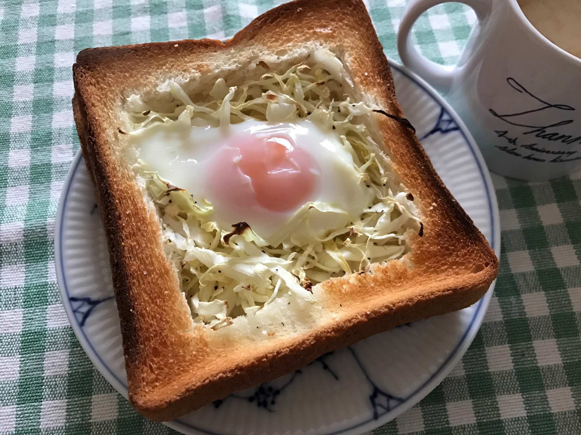 食パンで巣ごもりトースト