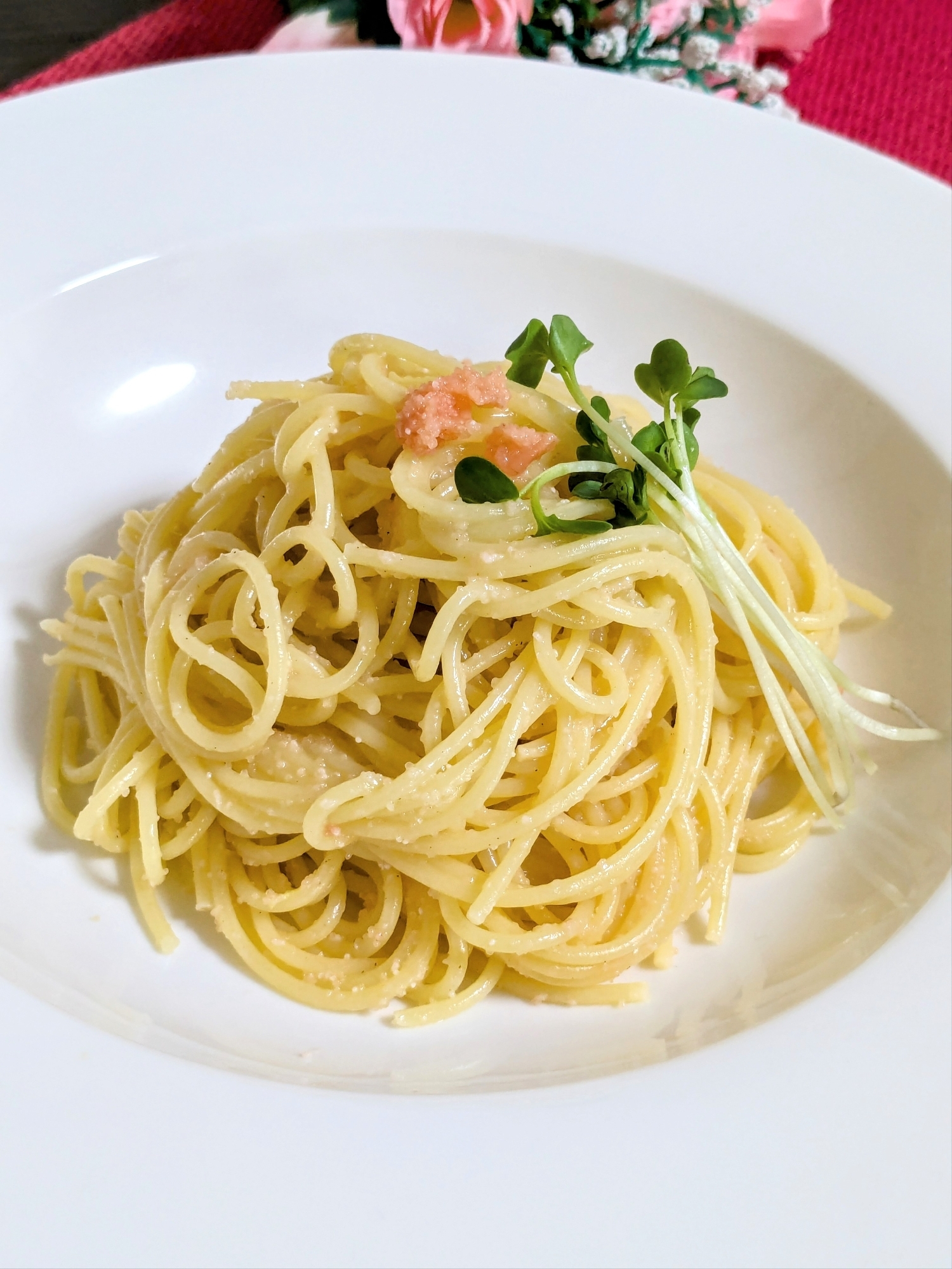 混ぜるだけ！〜簡単たらこパスタ〜