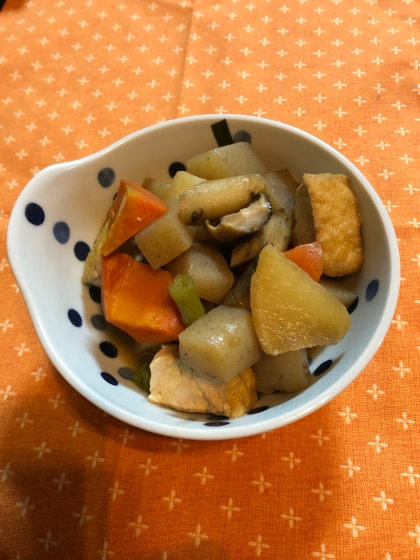冷蔵庫にある野菜を集めて作りました。美味しく出来て嬉しい。ありがとうございます(^^)