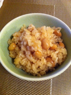 シンプル 大豆の醤油麹ご飯 レシピ 作り方 By プリシラピンク 楽天レシピ