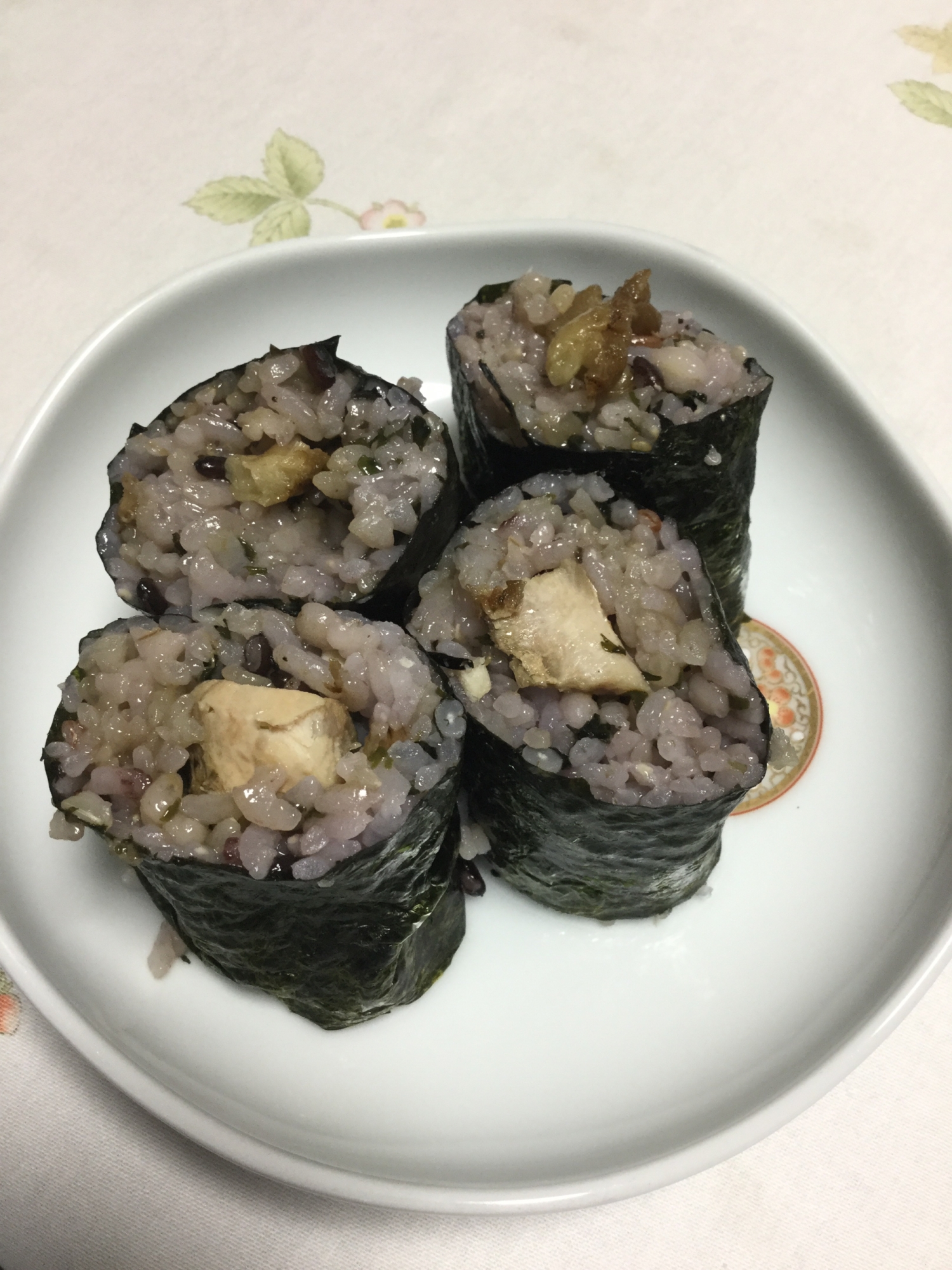 鶏肉の海苔巻き