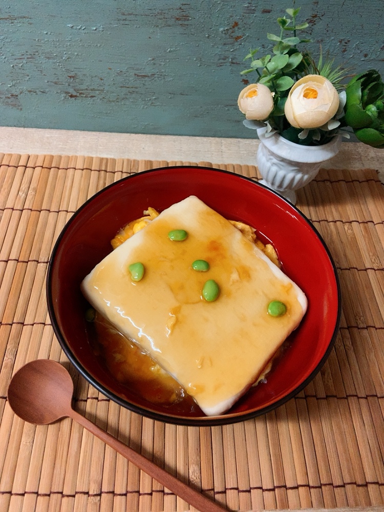 丸ごとはんぺんの天津丼風♛