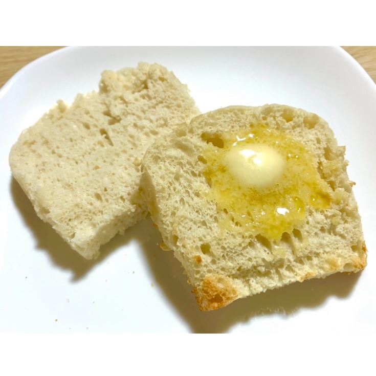 レンジで完結！捏ねないズボラ食パン