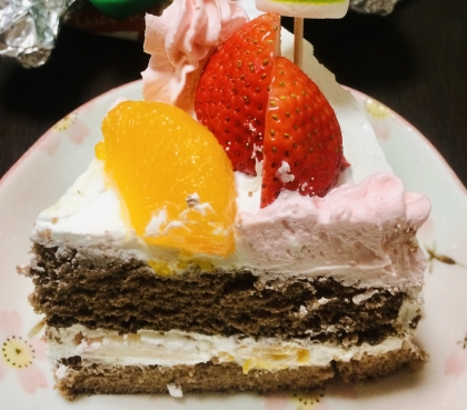 HMで簡単☆バレンタイン炊飯器チョコレートケーキ☆