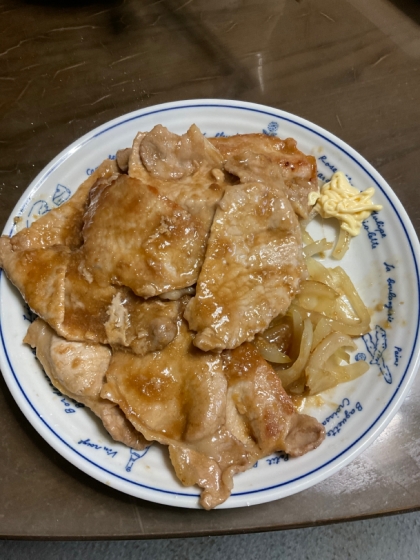 初めてのつくレポです。とても美味しく出来ました。しょうが多めで大好きな味です。