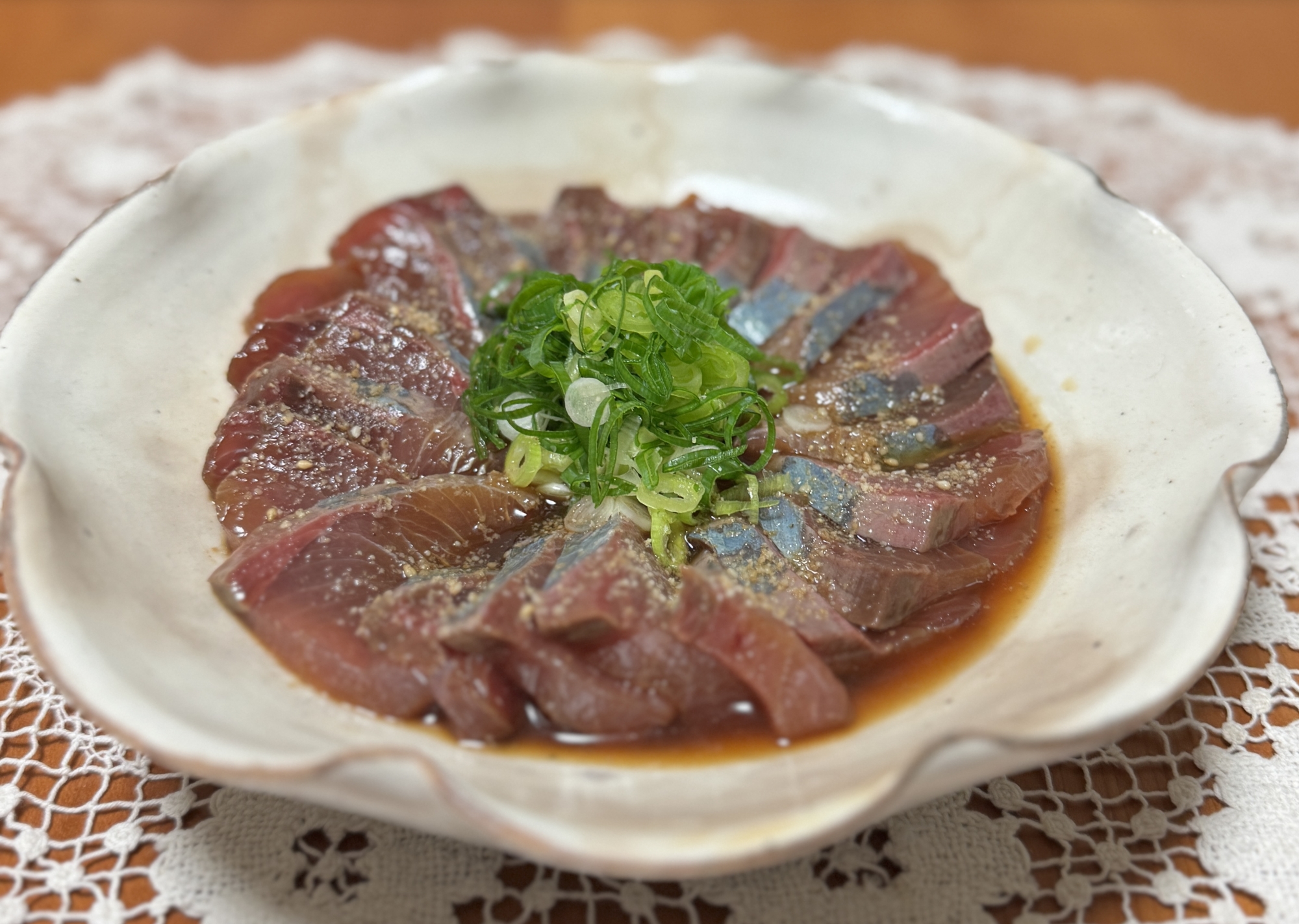 まろやかな旨み❗️脂がのった ハマチの☆漬け