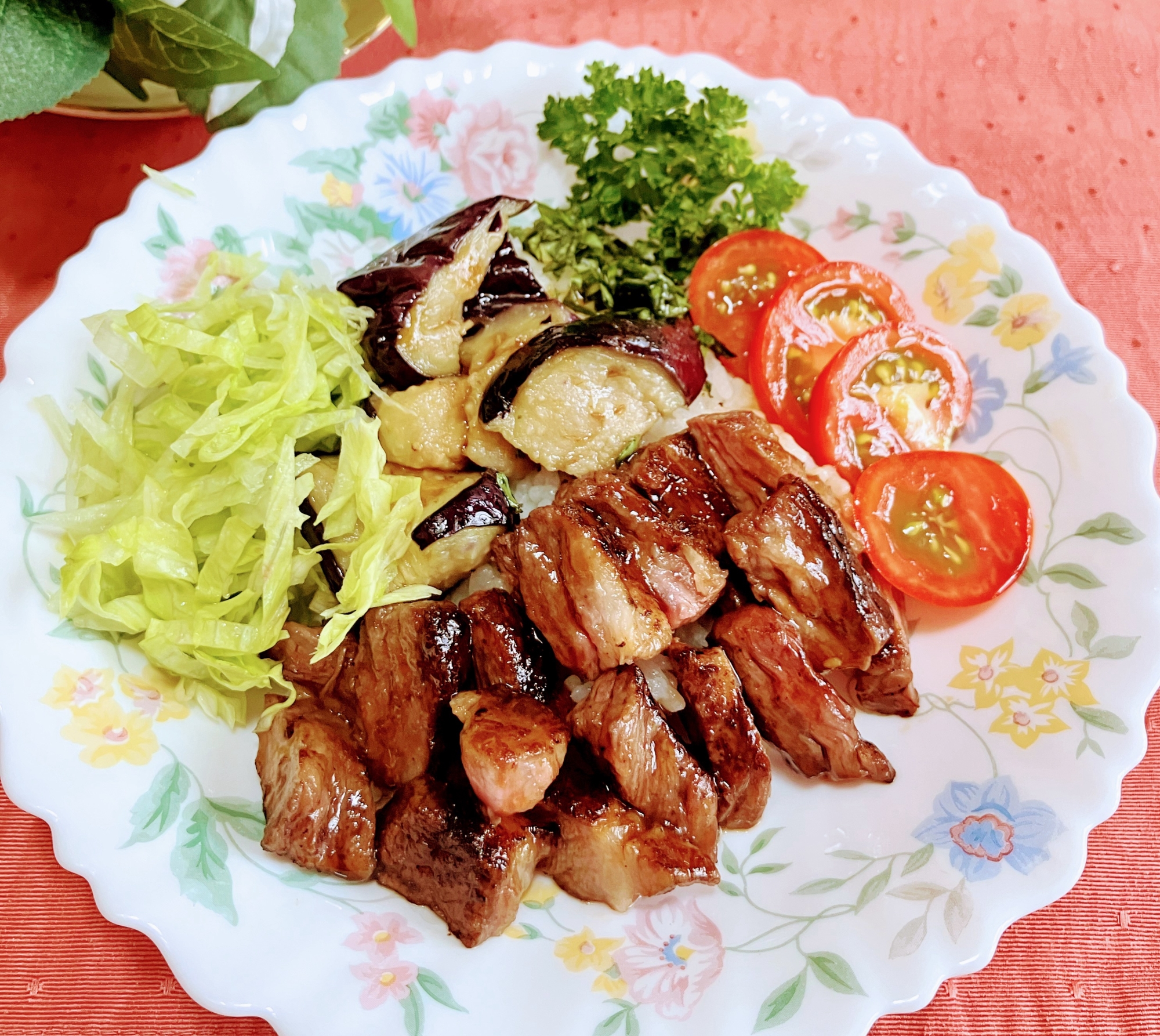 〜夏野菜の焼肉丼〜