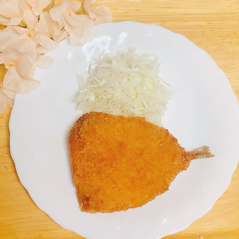 カレーアジフライ♪ْ˖⋆