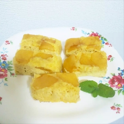 ＊タッパで作るきな粉の米粉蒸しパン＊