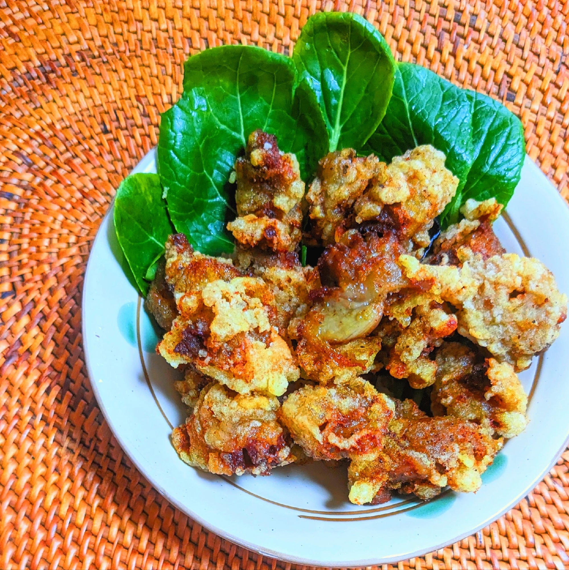 砂肝のカレー唐揚げ