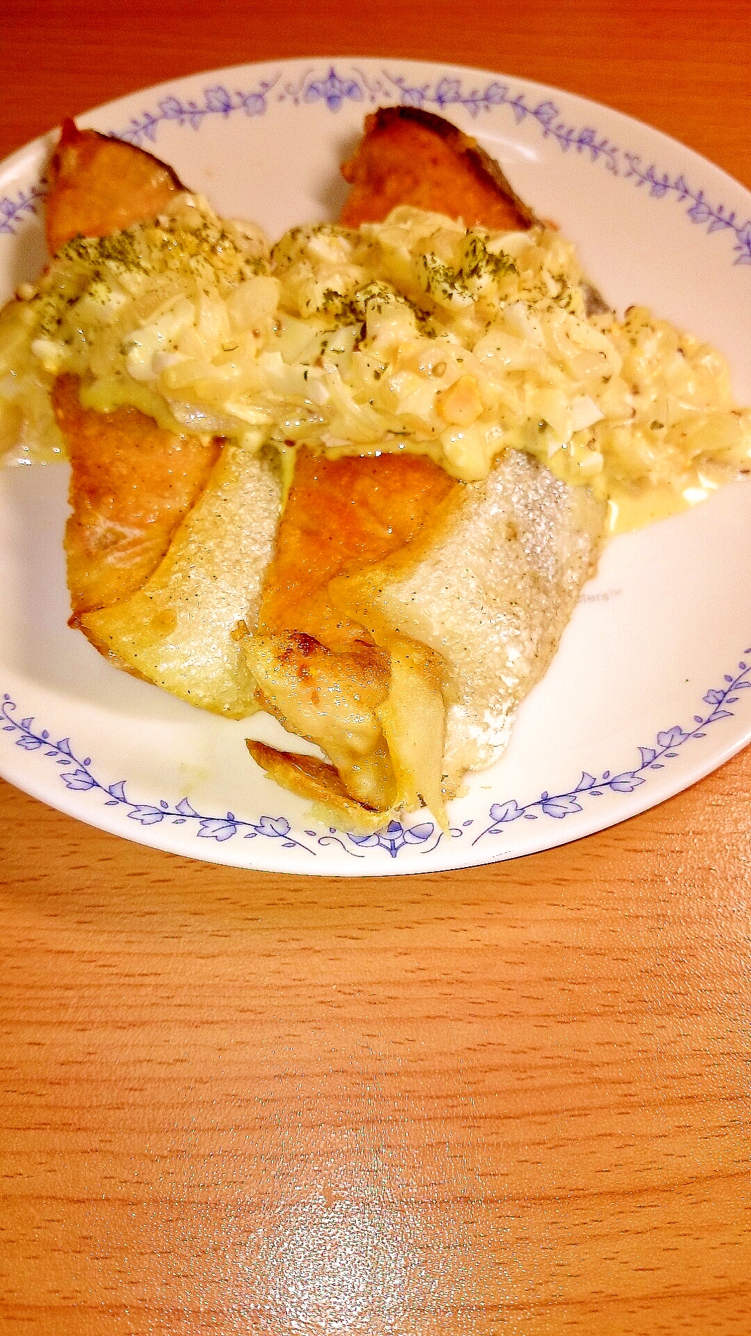 鮭のムニエル タルタルソースがけ レシピ 作り方 By ねここ25 楽天レシピ 鮭のムニエル タルタルソースがけ レシピ 作り方 By ねここ25 楽天レシピ