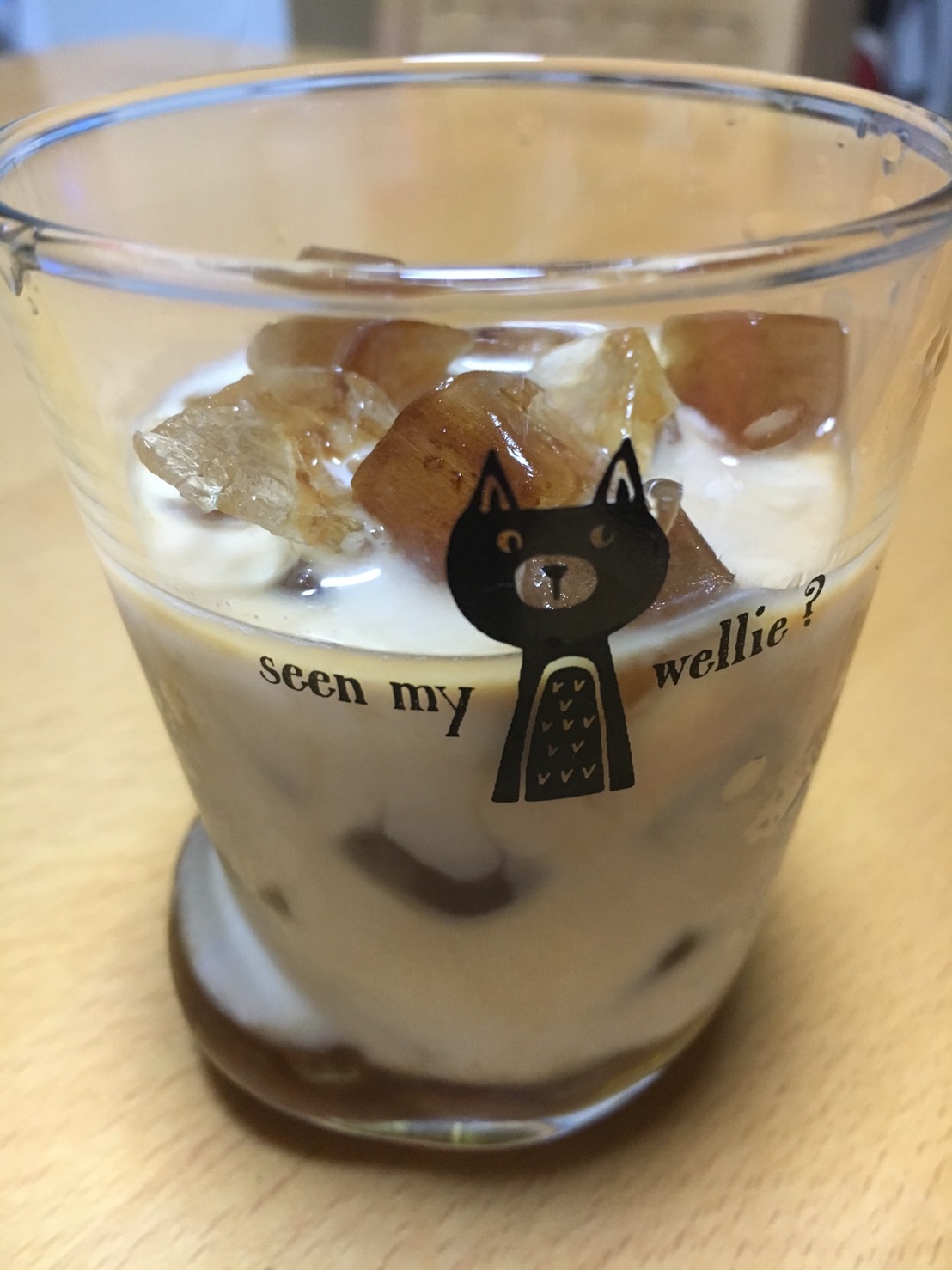 氷が溶けても、薄くならない　アイスオーレ