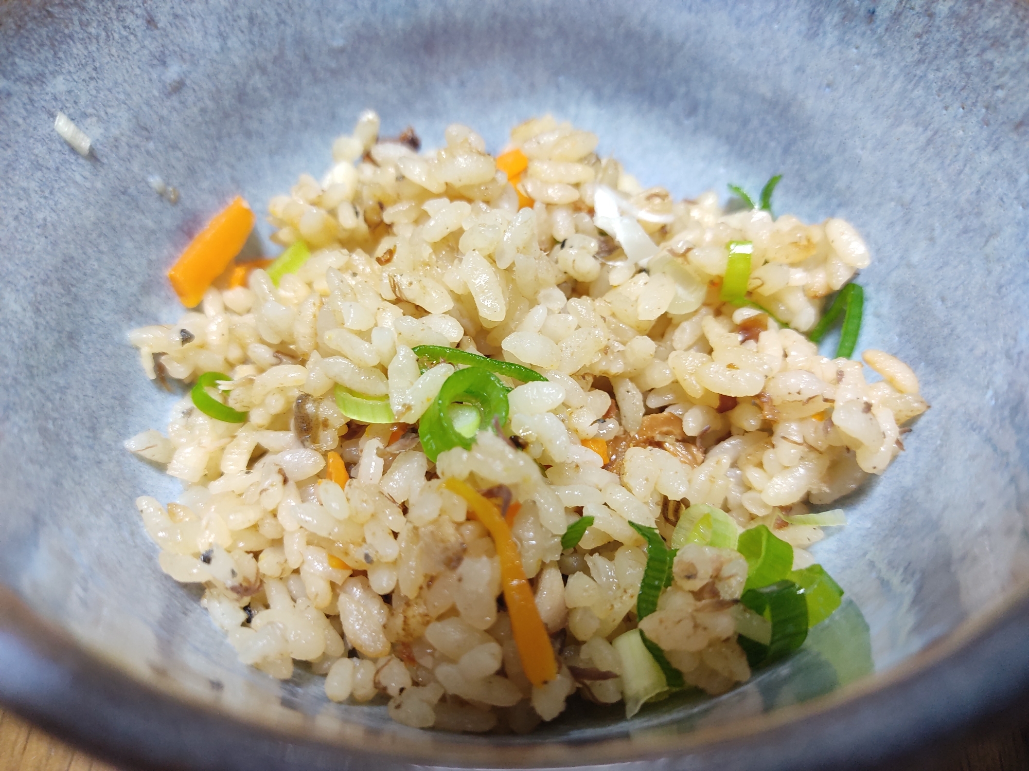 沖縄の本部カツオ飯風　鯖缶の炊き込みご飯