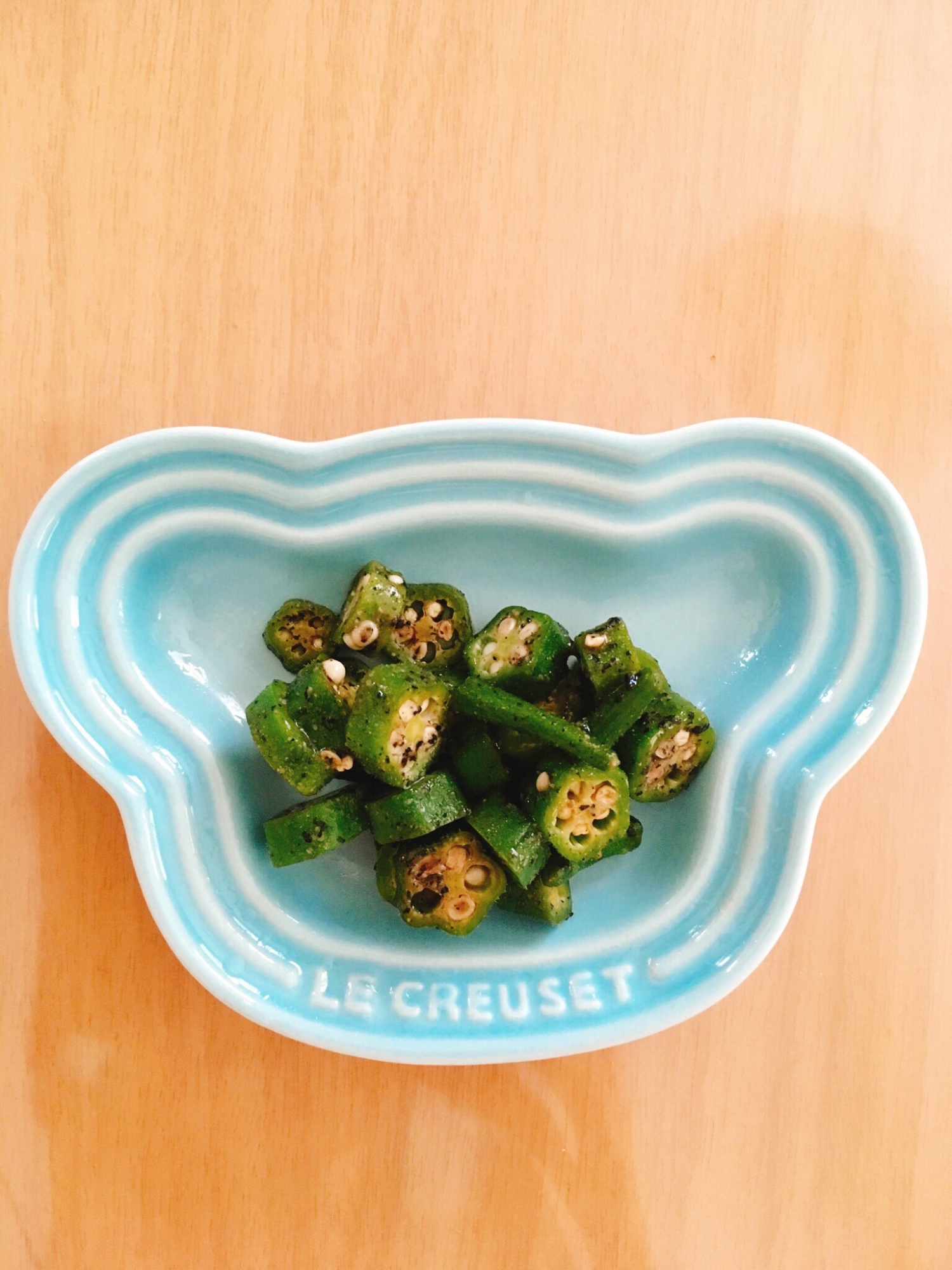 幼児食 オクラのごま和え レシピ 作り方 By Uucha 楽天レシピ 幼児食 オクラのごま和え レシピ 作り方 By Uucha 楽天レシピ