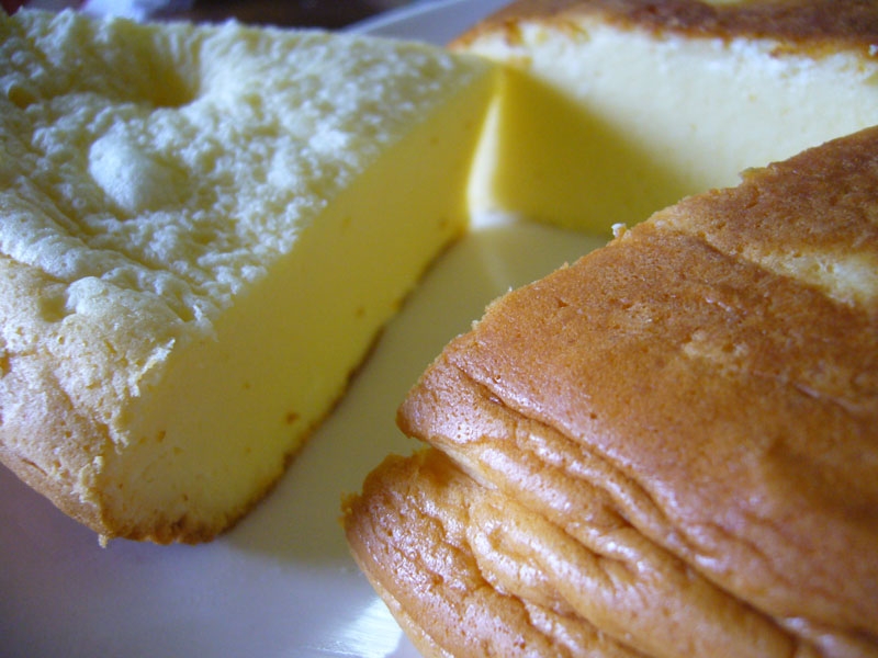 炊飯器で作るチーズケーキ