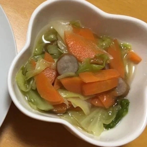 ウィンナーと野菜のスープ煮ㅤ