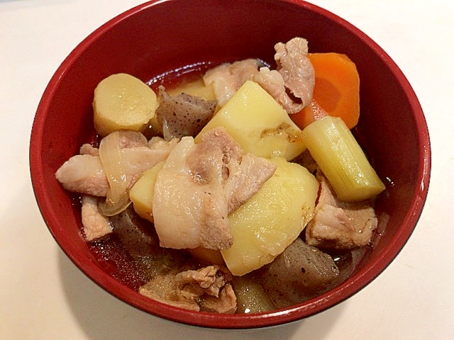 春の香り☆うど入り肉じゃが