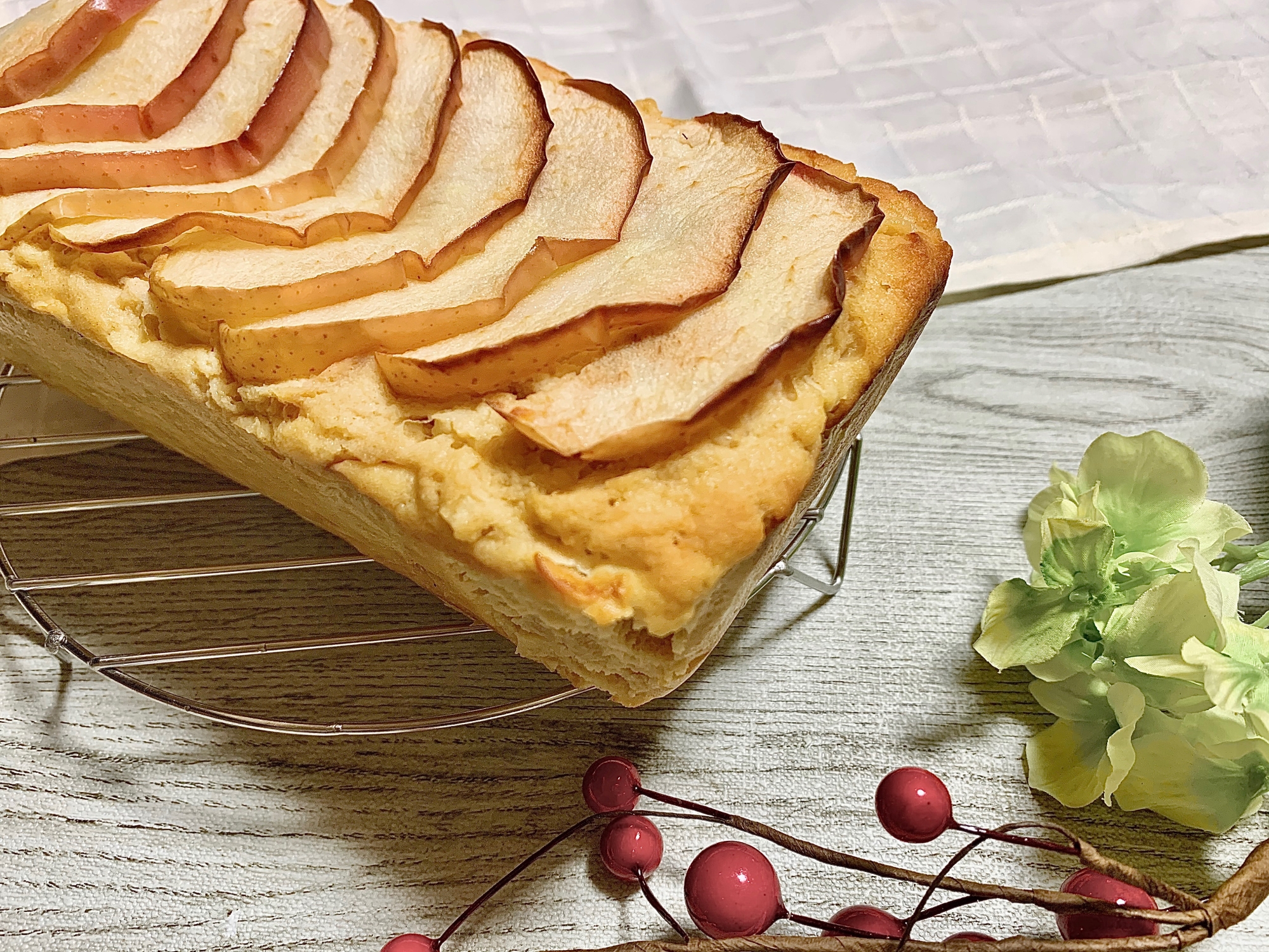 ゴロゴロりんごのおからケーキ レシピ 作り方 By 健康オタクのなしこ 楽天レシピ
