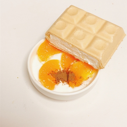 はれひめともなかアイスのヨーグルト