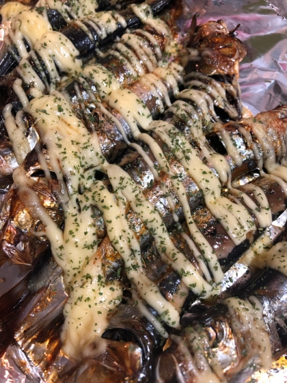 イワシのトースター焼き