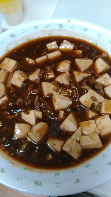 家にある調味料で！辛くないこくうま麻婆豆腐
