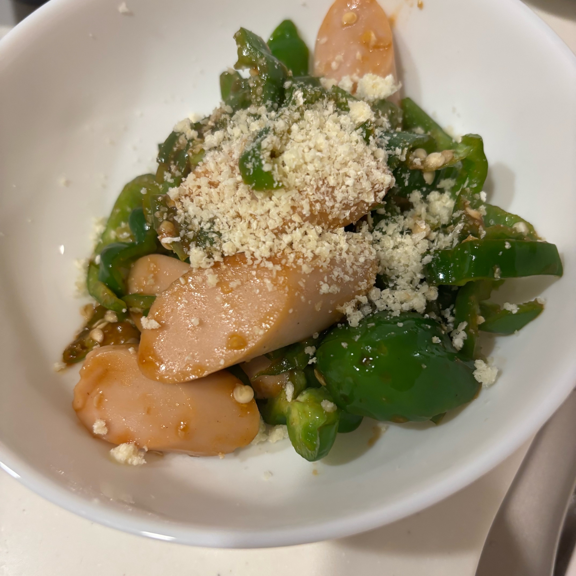 ギョニソケチャップ炒め