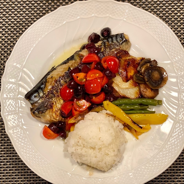 塩サバをオシャレにアレンジ カフェ風プレートランチ レシピ 作り方 By となりのレセピ 楽天レシピ 塩サバをオシャレにアレンジ カフェ風プレートランチ レシピ 作り方 By となりのレセピ 楽天レシピ