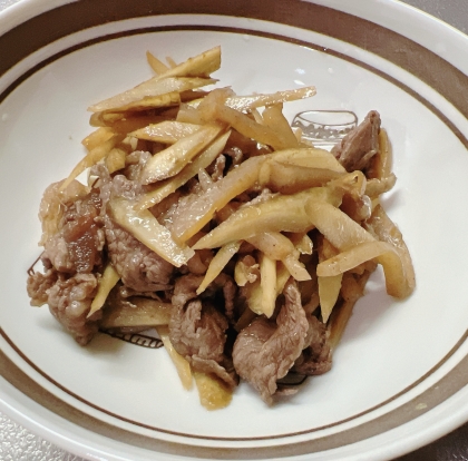 定番の保存食☆牛肉とごぼうのしぐれ煮