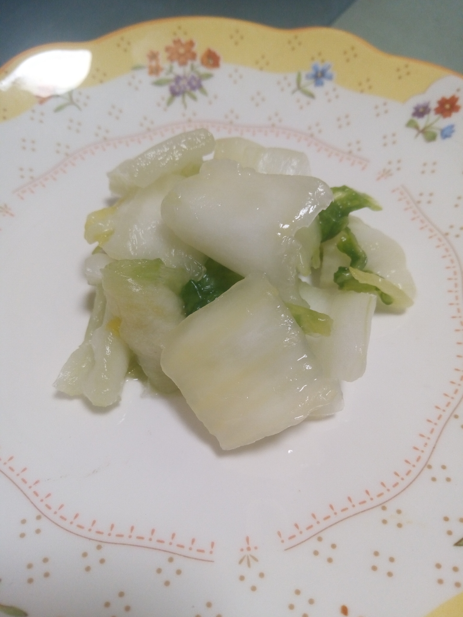 5分で出来る!かんたん白菜の塩漬け