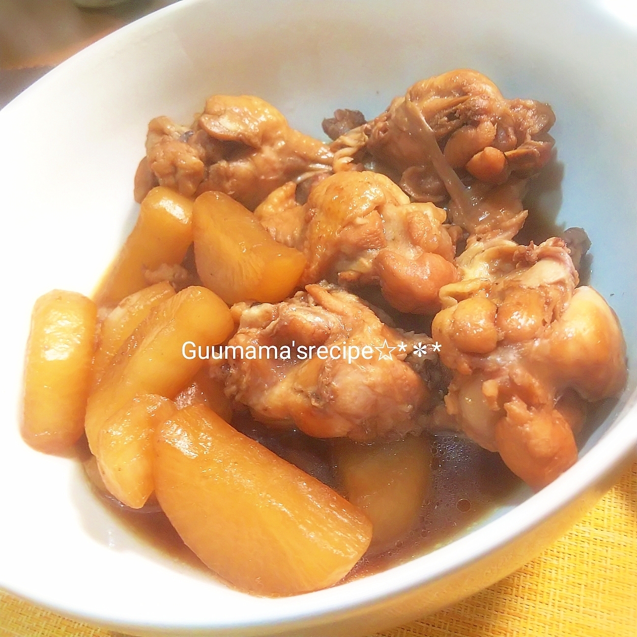 お肉ホロホロ♡電気圧力鍋で簡単♡手羽元と大根の煮物