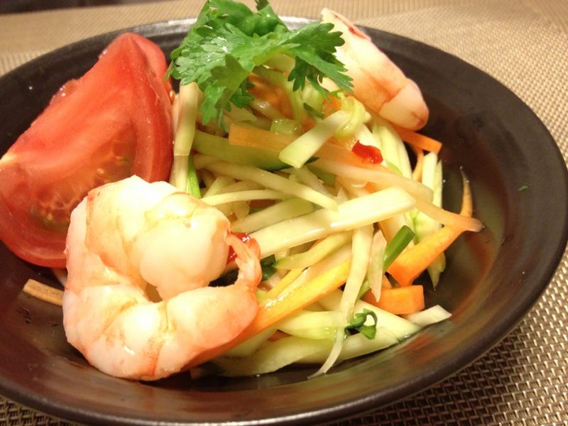 Thai 青パパイヤのサラダ ソムタム レシピ 作り方 By Anelavivi 楽天レシピ