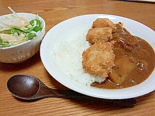 トッピングはコロコロコロッケ◎カレーライス