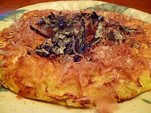 小麦粉なしで キャベツのお好み焼き風 レシピ 作り方 By fairy tale 楽天レシピ