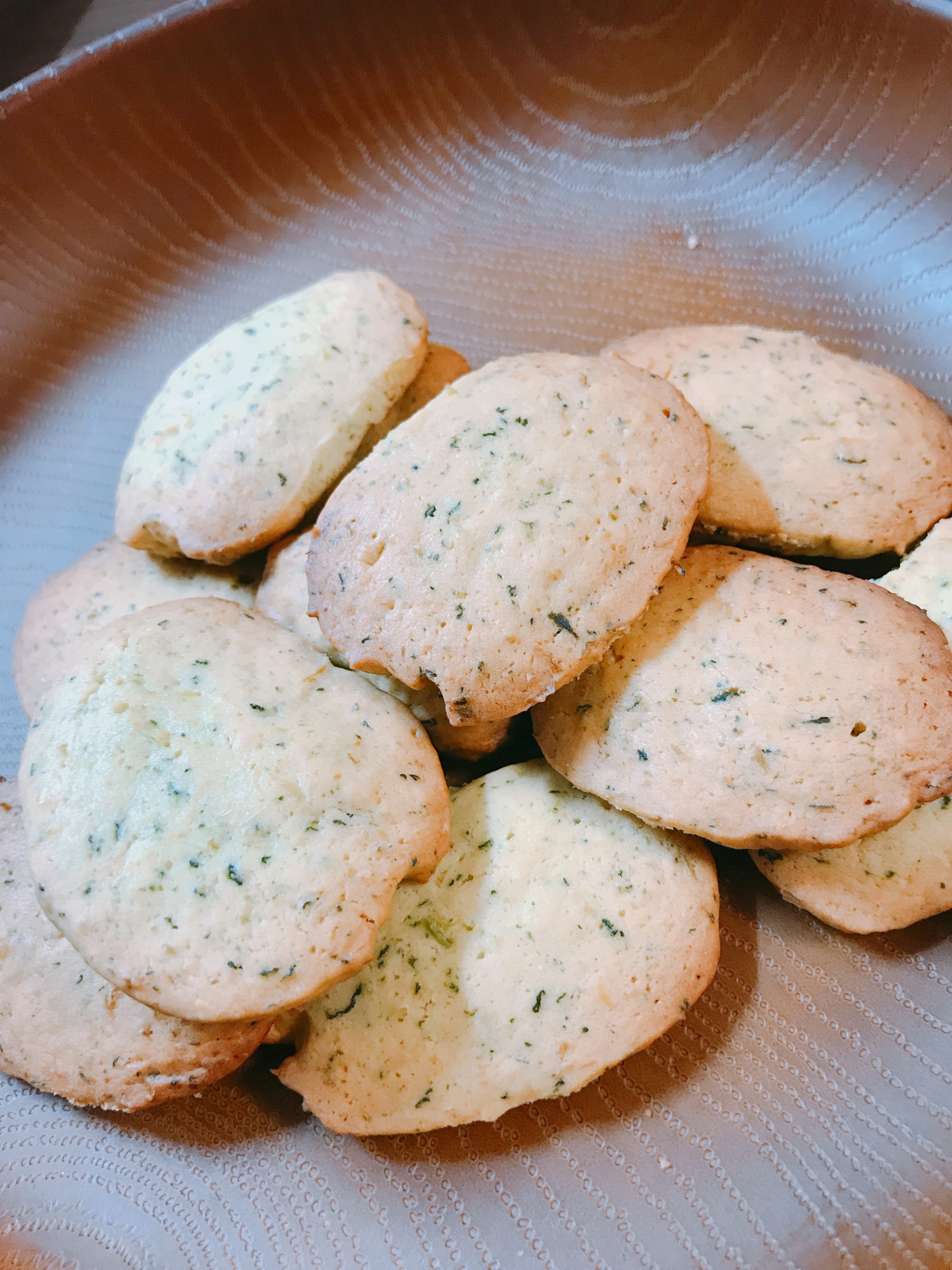 デザート❤︎小松菜のバタークッキー