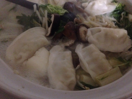ウェイパーｄｅ❤豆腐と白菜と水餃子の生姜鍋❤