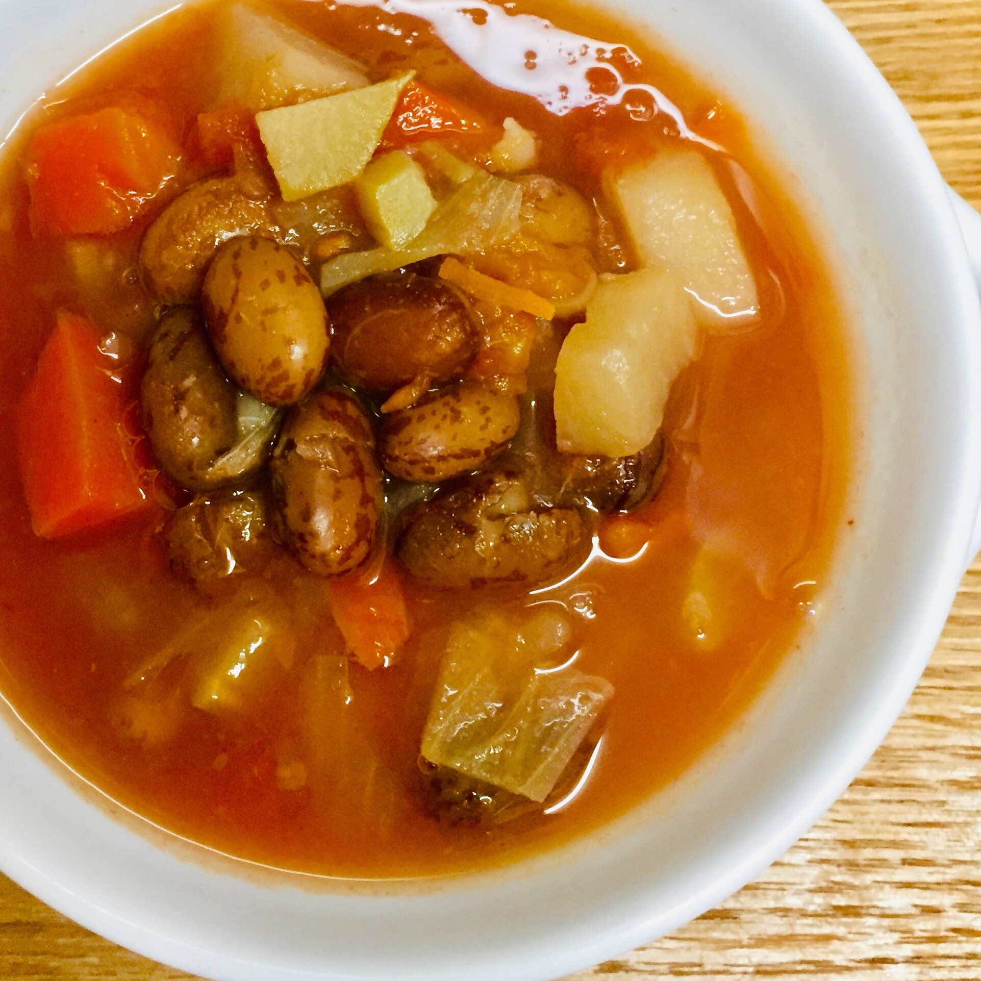 圧力鍋で簡単 うずら豆のミネストローネスープ レシピ 作り方 By ちほみさ 楽天レシピ 圧力鍋で簡単 うずら豆のミネストローネスープ レシピ 作り方 By ちほみさ 楽天レシピ