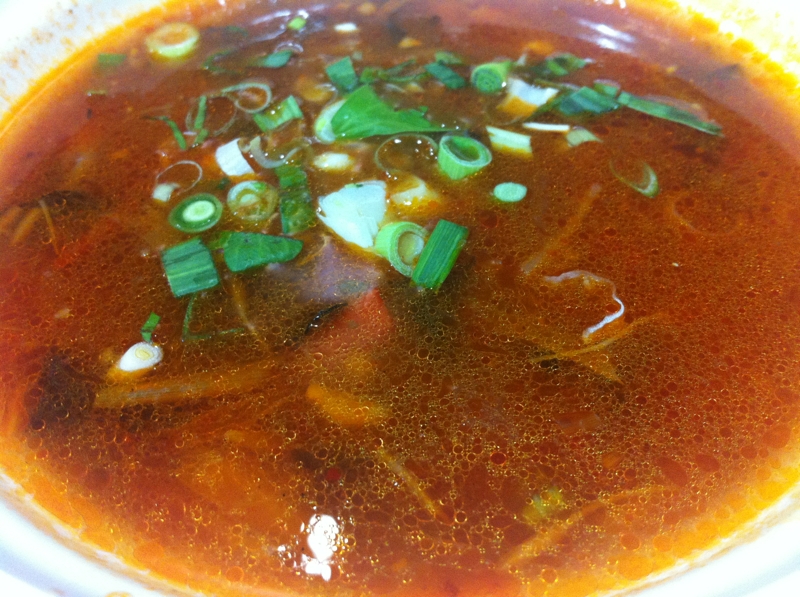 トマトとキクラゲの中華スープ
